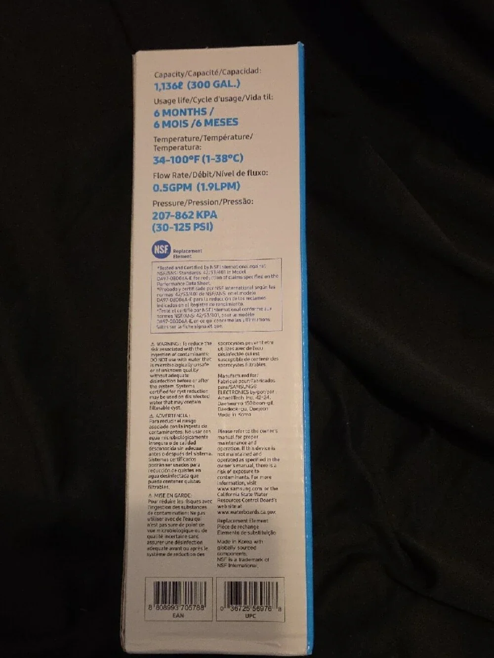 Samsung Refrigerator Water Filters 2 Pack